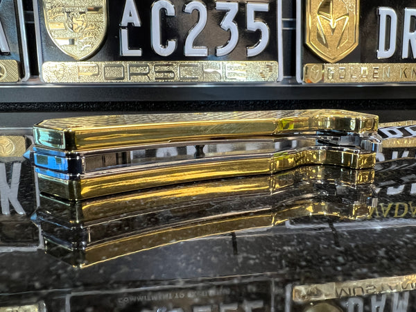 Brass Handled Mirror Finished C-Dog